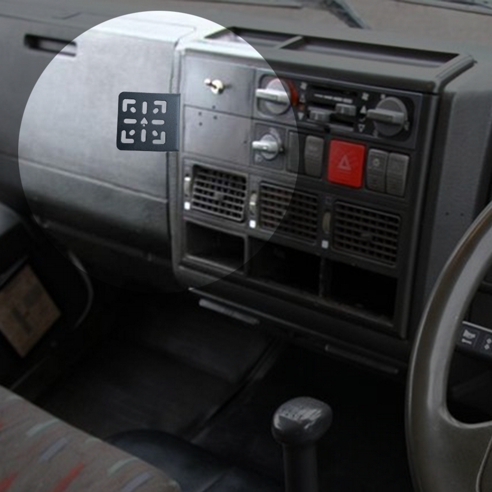 Iveco EuroTrakker 1992-2003 Angled Heavy-Duty Mount