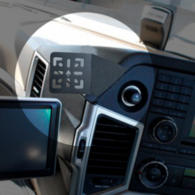 Mercedes-Benz Antos 2014-2019 Angled Heavy-Duty Mount