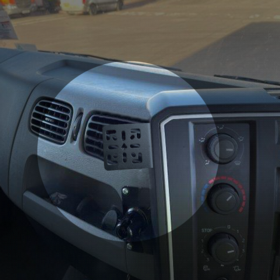 Renault D Ze Series 2013> Angled Heavy-Duty Mount