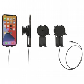Brodit Magnetic Wireless iPhone Charger with tilt swivel & support under device