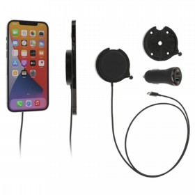 Brodit Magnetic Wireless iPhone Charger & car charger plug