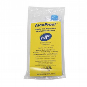 AlcoProof NF Single Use Disposable Breathalyser
