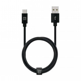 PW3R Nylon Braided Cable USB-A to USB-C