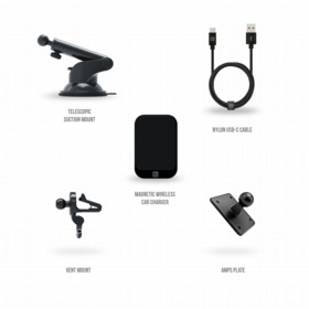 Premium Magnetic Wireless Charger compatible with Brodit ProClip