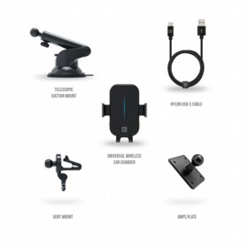 Universal Wireless Charging Phone Holder compatible with Brodit ProClip