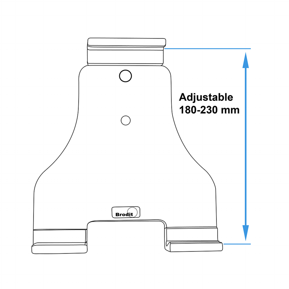Universal Adjustable Tablet Holder - (Large)